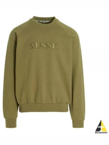 CLASSIC SWEATSHIRT WITH BIG LOGO EMBROIDERY MRTWXJER027 0126 Embroidered - SUNNEI - BALAAN 1