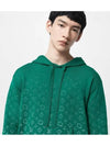 Monogram Gradient Cotton Hoodie Green - LOUIS VUITTON - BALAAN 3