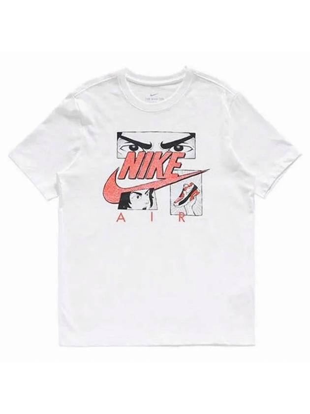 Men's Sportswear Cartoon T-Shirt White - NIKE - BALAAN 1