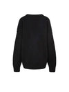 De Coeur Logo Wool Cardigan Black - AMI - BALAAN 4