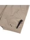 Cargo Bermuda Cotton Blended Canvas Shorts Beige - DIOR - BALAAN 6