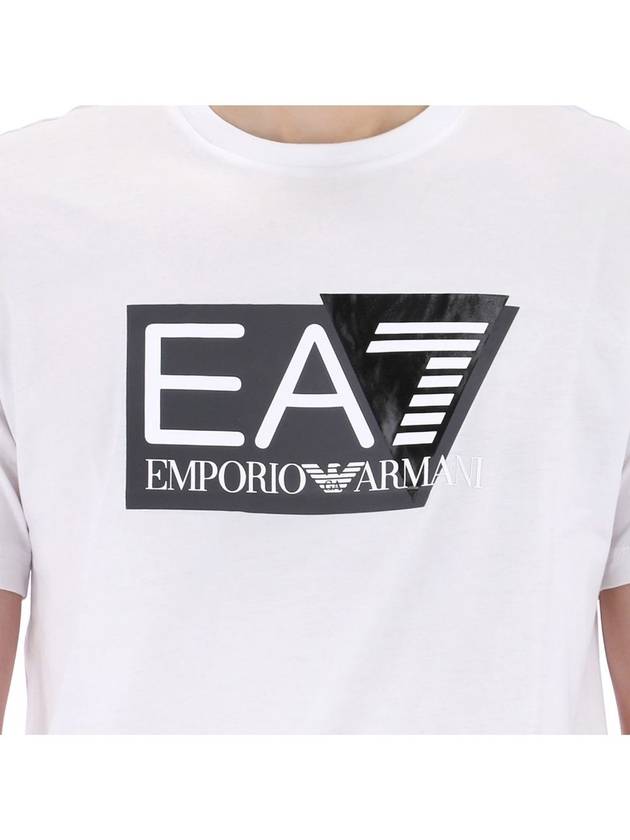 Armani EA7 Regular Fit T Shirt 3DPT81 1100 - EMPORIO ARMANI - BALAAN 3