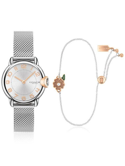 Watch Arden Mesh Band Women’s Metal Bracelet Gift Set Officially Imported - COACH - BALAAN 2