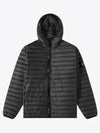 Loom Woven Chambers R-Nylon Down-TC Packable Jacket Black - STONE ISLAND - BALAAN 2