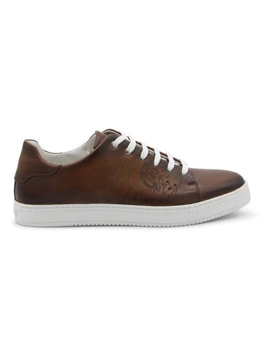 leather low-top sneakers brown - BERLUTI - BALAAN 1