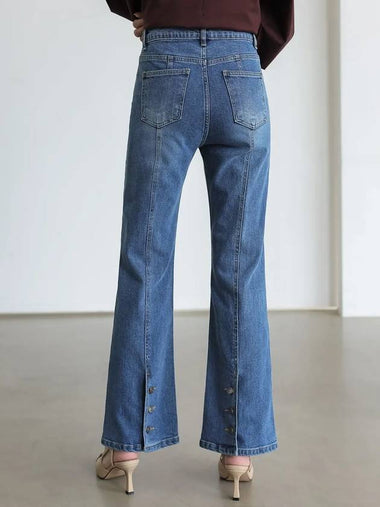 Marud bootcut denim pants - MONO AT.D - BALAAN 1