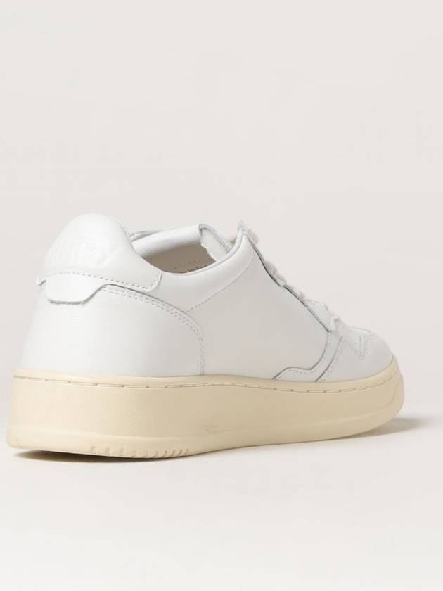 Medalist Leather Low Top Sneakers White - AUTRY - BALAAN 4