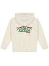 Kids Back Logo Knit Hoodie Ivory - KENZO - BALAAN 2