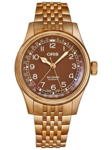 Oris Big Crown Automatic Brown Dial Men's Watch 754 7741 3166-07 8 20 01 - ORIS - BALAAN 1