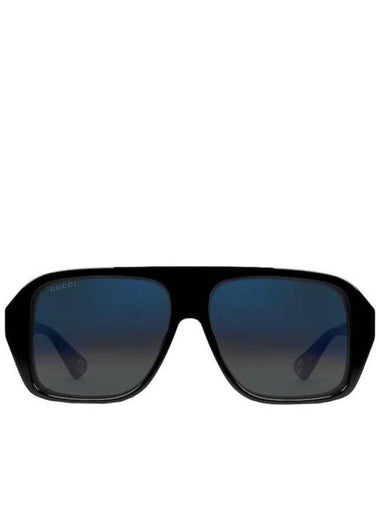 sunglasses BLACK GREEN - GUCCI - BALAAN 1