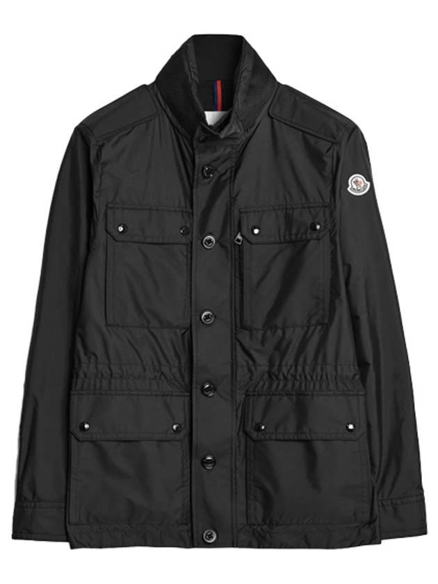 Lez Rain Jacket Black - MONCLER - BALAAN 2