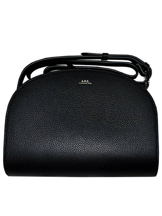 Demi Lune Small Cross Bag Black - A.P.C. - BALAAN 2