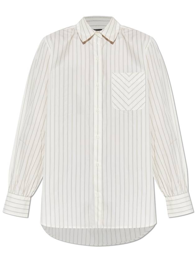 Rag & Bone  Shirt Maxine, Women's, Cream - RAG & BONE - BALAAN 1