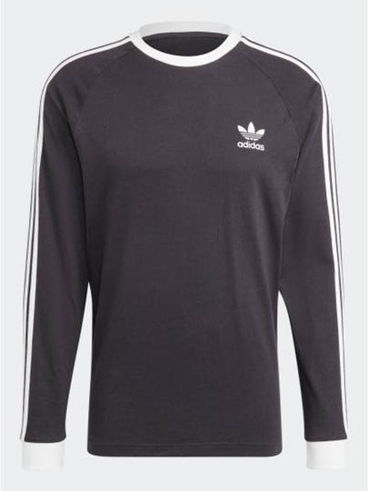 Classic 3S Long Sleeve T-Shirt Black - ADIDAS - BALAAN 2