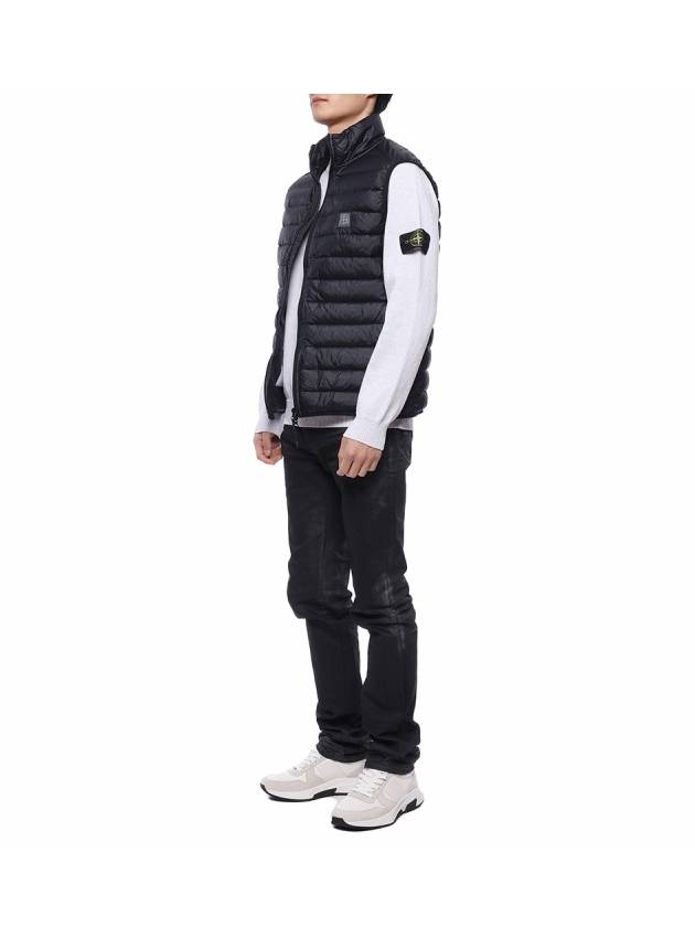 Chamber R Nylon Down Vest Navy - STONE ISLAND - BALAAN 5