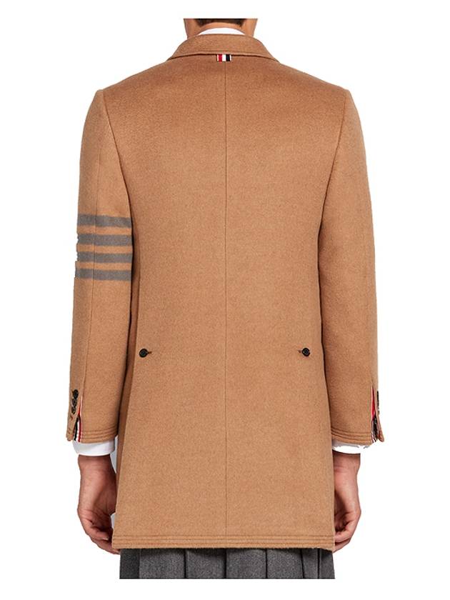 Hair Engineer 4 Bar Classic Chesterfield Single Coat Camel - THOM BROWNE - BALAAN 5