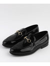 Gancini Ornament Calfskin Loafers Black - SALVATORE FERRAGAMO - BALAAN 7