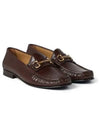 Horsebit Leather Loafers Brown - BRUNELLO CUCINELLI - BALAAN 2