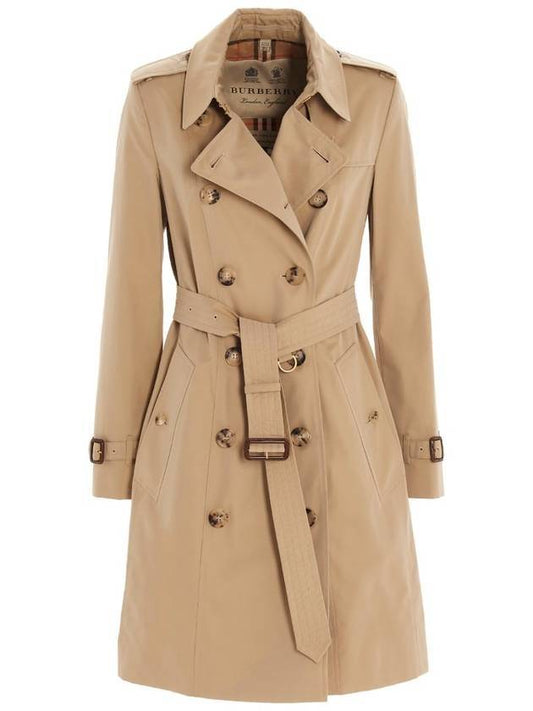 Women's Chelsea Heritage Trench Coat Beige - BURBERRY - BALAAN 1