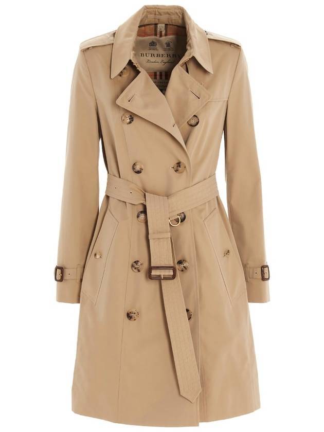 WoMen's Chelsea Heritage Trench Coat Beige - BURBERRY - BALAAN 1