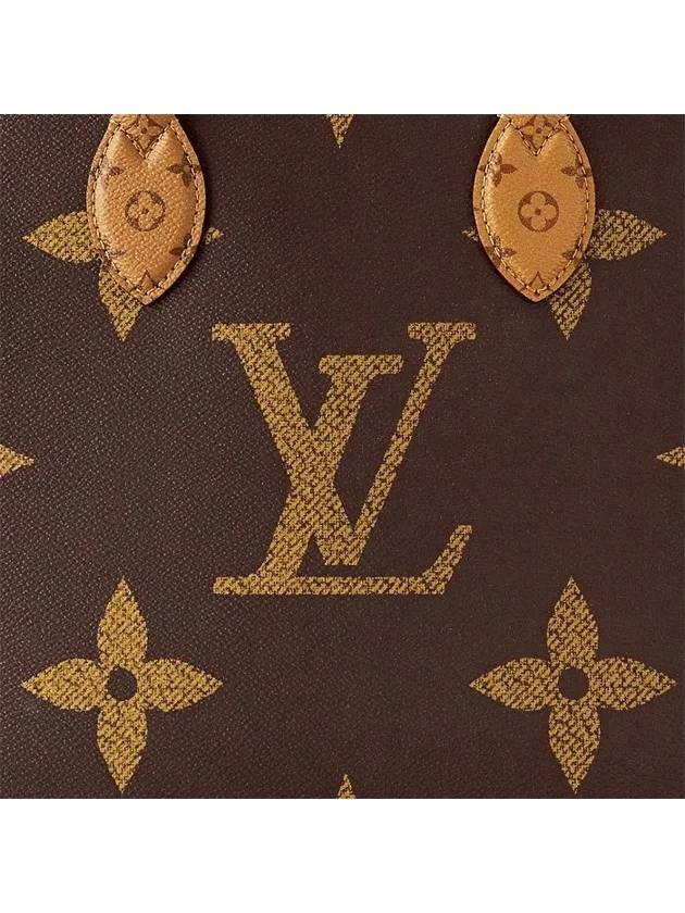 OnTheGo MM Monogram Tote Bag Brown - LOUIS VUITTON - BALAAN 7