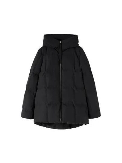 Zipper Quilted Hood Down Padding Black - JIL SANDER - BALAAN 2