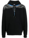 Grizzly Wings Regular Hoodie Black - MARCELO BURLON - BALAAN 2