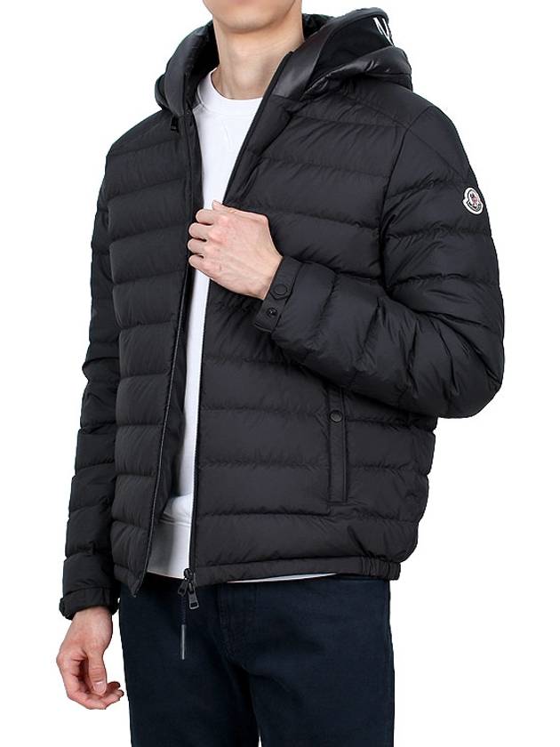 Chevrerie Hooded Short Down Padding Black - MONCLER - BALAAN 4