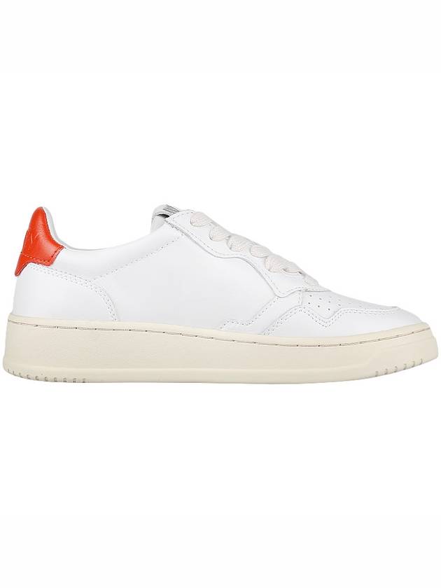 Medalist Orange Tab Low Top Sneakers White - AUTRY - BALAAN 5