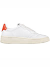 Medalist Orange Tab Low Top Sneakers White - AUTRY - BALAAN 5