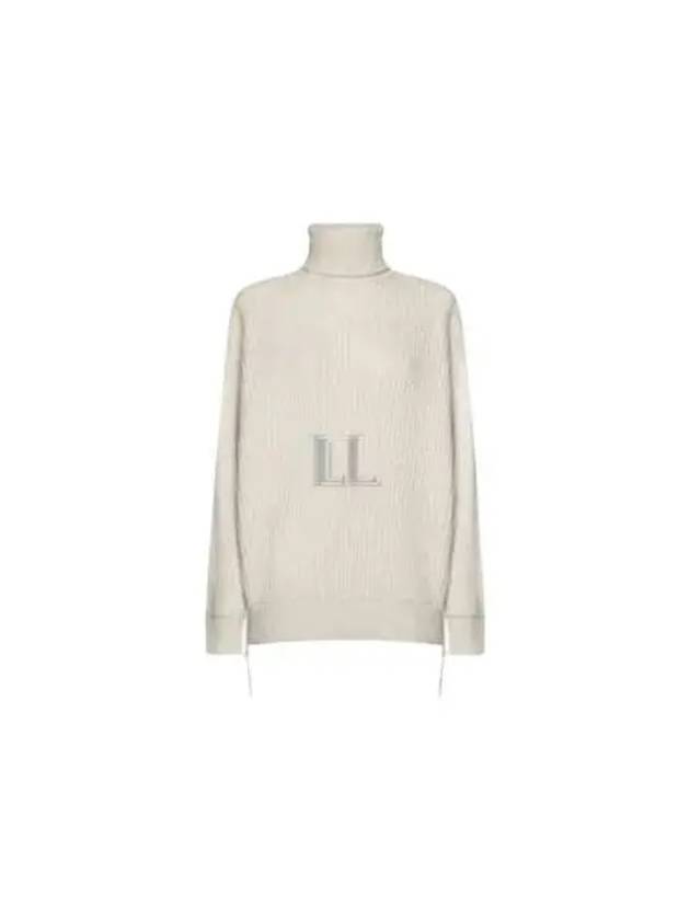 Palpiti Wool Blend Knit Turtleneck Light Beige - MAX MARA - BALAAN 2