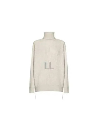 Palpiti Wool Blend Knit Turtleneck Light Beige - MAX MARA - BALAAN 2