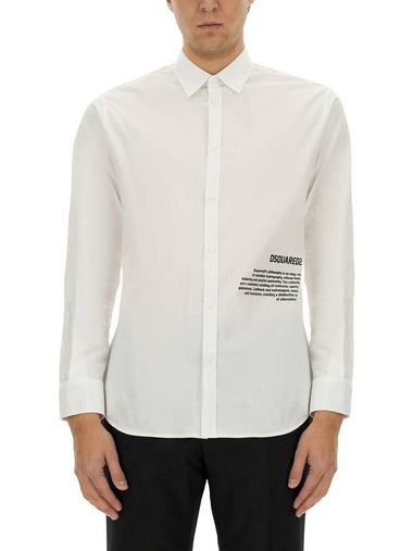 Dsquared2 Logo Print Shirt - DSQUARED2 - BALAAN 1