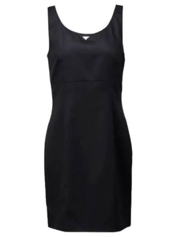 Triangle Logo Mini Dress Women s One Piece - PRADA - BALAAN 1