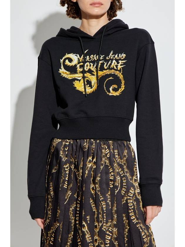 Versace Jeans Couture Hoodie, Women's, Black - VERSACE - BALAAN 3