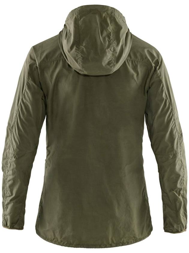 Women's High Coast Wind Jacket Green - FJALL RAVEN - BALAAN 3