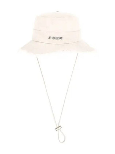 Artichaut Frayed Expedition Bucket Hat Off White - JACQUEMUS - BALAAN 2