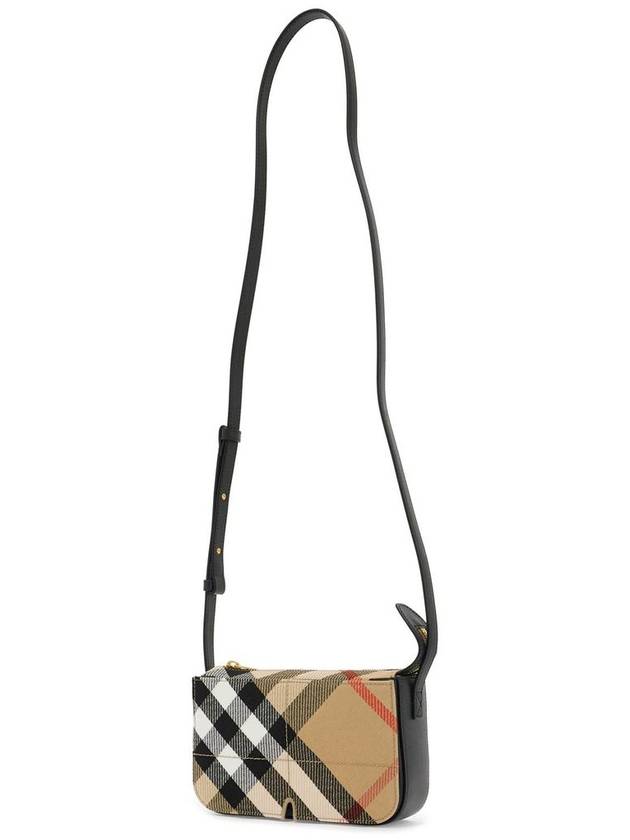 Snip Check Cross Bag Sand - BURBERRY - BALAAN 4