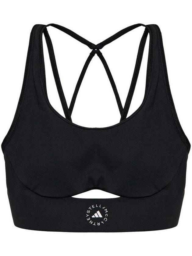 Stella McCartney TrueStrength Yoga Sports Sleeveless Black - ADIDAS - BALAAN 2