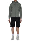 Shell R Hooded Jacket Green - CP COMPANY - BALAAN 3