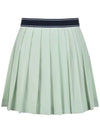 Pleated mini skirt MW3SS050LGN - P_LABEL - BALAAN 9