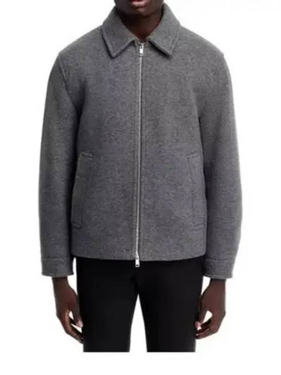 Loft Milo Wool Jacket Dark Pestle Melange - THEORY - BALAAN 2