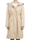 Drawstring Trench Coat Beige - BURBERRY - BALAAN 5