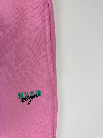 Kids Sweatpants F4MSJGFP259 Pink Girls 8 10A - MSGM - BALAAN 2