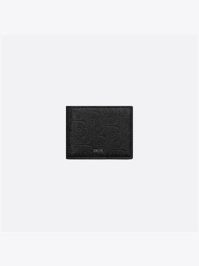 Gravity Leather Half Wallet Black - DIOR - BALAAN 2