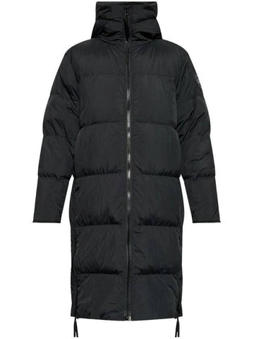 Lawrence Puffer Long Padding Black - CANADA GOOSE - BALAAN 1