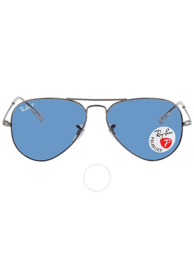 Eyewear Aviator Metal Sunglasses Blue - RAY-BAN - BALAAN 1