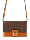 Women's Crown Me Mini Cross Bag Brown - ETRO - BALAAN 2