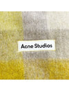 Check Alpaca Muffler Yellow CA0084 - ACNE STUDIOS - BALAAN 5