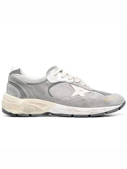 Dad-Star Low Top Sneakers Grey Silver White - GOLDEN GOOSE - BALAAN 2